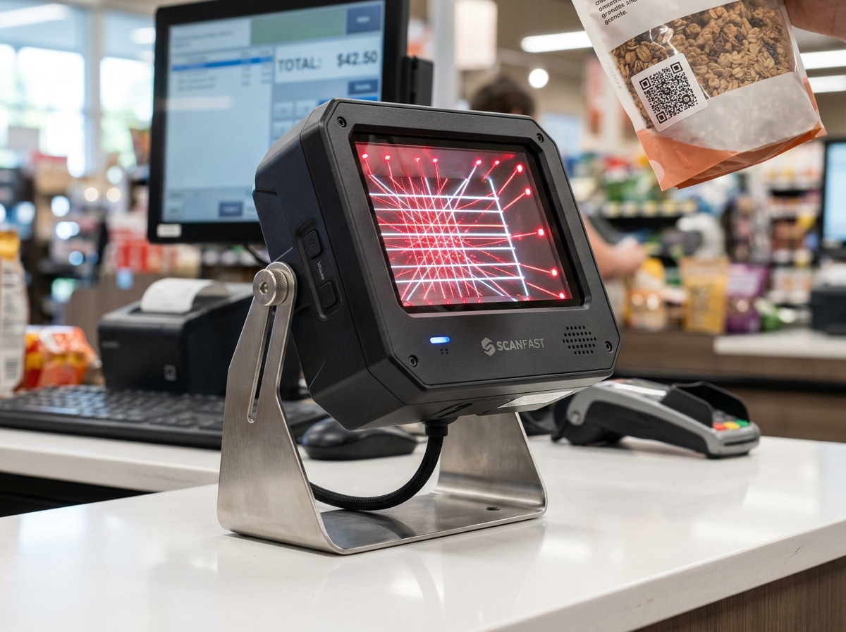 Industrial Barcode & 2D QR Scanners